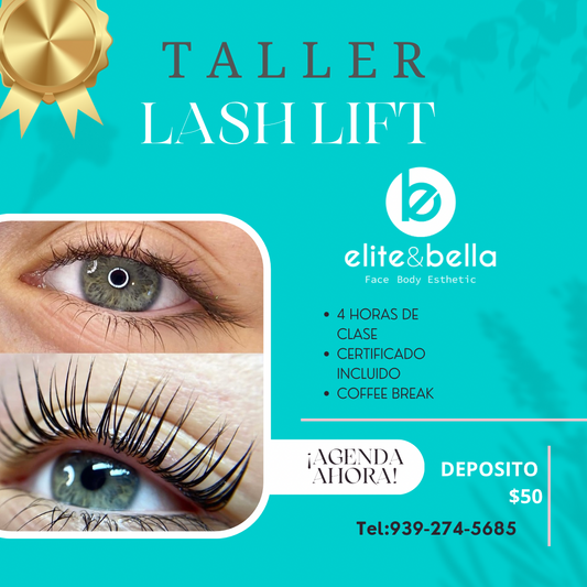 TALLER LASH LIFT & TINT PRESENCIAL